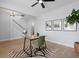 Bright home office with wood floors, a zebra rug, and modern decor at 347 Ripple Park Dr, Summerville, SC 29486