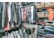 Organized closet with shelving, hanging racks, and plenty of storage for clothes and accessories at 3789 Tupelo Branch Row, Mount Pleasant, SC 29429