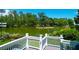 Beautiful pond view from the deck of the home at 391 Evian Way, Mount Pleasant, SC 29464
