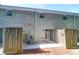 Building exterior featuring a patio with privacy fences, access to green space, and AC unit at 507 Stinson Dr # 4G, Charleston, SC 29407