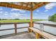 Picturesque gazebo overlooking tranquil water views, perfect for relaxing and enjoying the scenery at 542 Amalie Farms Dr, Charleston, SC 29492