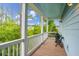 Charming front porch perfect for relaxing and enjoying the outdoors at 542 Amalie Farms Dr, Charleston, SC 29492