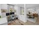 Bright home office space featuring a modern desk, comfortable chair, and natural light at 578 Island Walk East, Mount Pleasant, SC 29464