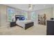 Comfortable bedroom featuring a ceiling fan, light color walls, and carpet flooring at 750 Navigators Run, Mount Pleasant, SC 29464
