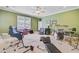 Spacious bonus room featuring musical instruments, neutral carpet, and plenty of natural light at 750 Navigators Run, Mount Pleasant, SC 29464
