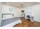 Bedroom with a ceiling fan, a TV, and a desk with chair at 762 Swanson Ave Ave, Charleston, SC 29412