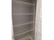 View of a walk-in pantry with wire shelving at 7763 Park Gate Dr, North Charleston, SC 29418