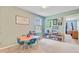 Upstairs bedroom is set up for  at 9808 Wooden Pestle Way, Ladson, SC 29456