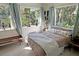 Cozy bedroom with plenty of natural light and windows offering a peaceful and inviting retreat at 1014 E Cooper Ave, Folly Beach, SC 29439