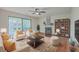 Bright living room with hardwood floors, fireplace and furniture at 1158 Village Creek Ln # 4, Mount Pleasant, SC 29464