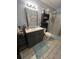 Bathroom showcasing a modern vanity, toilet, shower, and plenty of storage space at 1173 Penny Creek Dr, Ruffin, SC 29475