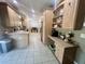 Kitchen with lots of storage and counter space and a beverage station at 1173 Penny Creek Dr, Ruffin, SC 29475