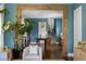 Bright living room seamlessly flows to dining area featuring contemporary design at 1466 Mizzen Aly, Johns Island, SC 29455