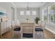 Elegant dining room with modern lighting, perfect for Gathering meals and entertaining guests at 1601 Bourne Xing, Mount Pleasant, SC 29466
