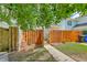 Fenced backyard with access gate at 1723 Brittlebush Ln, Johns Island, SC 29455