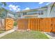 Fenced backyard with a grassy area at 1723 Brittlebush Ln, Johns Island, SC 29455
