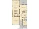 First floor plan showcasing the kitchen, Gathering room, breakfast nook, bedroom, and garage at 175 Threaded Fern Lndg, Summerville, SC 29485