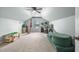 Spacious bonus room with a desk, furniture, and a storage area at 201 Maywood Dr, Moncks Corner, SC 29461