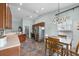 Bright kitchen features stainless steel appliances, eat-in area, and lots of storage at 201 Maywood Dr, Moncks Corner, SC 29461