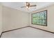 Bedroom featuring a ceiling fan and a bright window at 202 Woodbridge Dr, Summerville, SC 29486