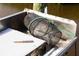 Close-up of crab trap and crabbing equipment on dock at 2329 Tall Sail Dr # 704D, Charleston, SC 29414