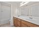 Bathroom featuring a double sink vanity and tiled shower-tub combination at 316 Beachgrass Ln, Summerville, SC 29486