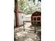 Fenced backyard with shed, home, and green trees at 317 Bay St, Walterboro, SC 29488