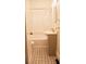 Bathroom with grey vanity and tub shower combo at 317 Bay St, Walterboro, SC 29488