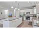 Spacious eat-in kitchen with stainless appliances, granite countertops, island with barstool seating at 326 Turner Ln, Round O, SC 29474