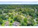 A beautiful view of the neighborhood showcasing lush trees and manicured lawns from above at 405 Amberjack Way, Summerville, SC 29485