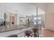 Modern kitchen with stainless steel appliances, breakfast bar, white cabinetry, and open layout at 4636 Ashley View Ln, North Charleston, SC 29405
