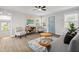 Inviting living room with open space, stylish seating, contemporary decor, and great natural light at 5904 Oak Street, Hanahan, SC 29410