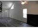 Bright living room boasts new flooring, soaring ceilings, and modern fireplace at Way, Goose Creek, SC 29445