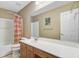 Bathroom features a single vanity and combined shower and tub at 104 Study Ct, Ladson, SC 29456
