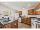 Bright kitchen with stainless steel dishwasher, range, and ample cabinet space at 105 Brockman Way, Goose Creek, SC 29445