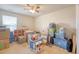 Bedroom filled with boxes and storage containers, offering ample space for organization and personal belongings at 109 Cypress Plantation Rd, Moncks Corner, SC 29461