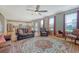 Bright open living room with hardwood floors flowing into the kitchen area at 109 Cypress Plantation Rd, Moncks Corner, SC 29461