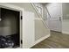 Cozy dog house under the stairs at 112 Lewisfield Dr, North Charleston, SC 29418
