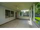 Spacious screened-in porch with outdoor views at 115 W Park Ln, Summerville, SC 29486