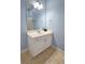 A bathroom with a white vanity and sink offers a functional and clean space at 116 Marshside Dr, Summerville, SC 29485