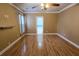 Spacious bedroom with hardwood floors and crown molding at 116 Marshside Dr, Summerville, SC 29485