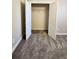 Bedroom with a closet, with shelf and hanging bar, featuring plush carpet at 116 Marshside Dr, Summerville, SC 29485