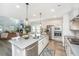 Modern kitchen featuring a central island, stainless steel appliances, and an open layout at 119 Lucca Dr, Summerville, SC 29486