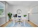 Bright home office featuring a modern desk, stylish decor, and ample natural light at 1226 Spotflower St, Summerville, SC 29485