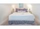 Neutral bedroom with accent pillows, linens and carpet floors at 1242 Schirmer St, Mount Pleasant, SC 29464