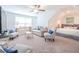 Bonus room includes ceiling fan, furniture and decor at 1242 Schirmer St, Mount Pleasant, SC 29464