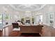 Cozy living room with a fireplace, comfortable seating, and stylish decor at 1300 Park West Blvd # 106, Mount Pleasant, SC 29466