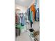 Spacious walk-in closet featuring storage racks and room to organize belongings at 1300 Park West Blvd # 106, Mount Pleasant, SC 29466