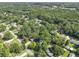 Aerial view highlighting the property within a residential area at 1337 Old Fort Rd, Moncks Corner, SC 29461