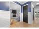 Hallway leading into the living room, showcasing the home's open layout at 1337 Old Fort Rd, Moncks Corner, SC 29461